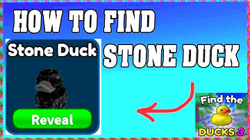 How To Find Stone Duck in FIND THE DUCKS 3 ROBLOX 🦆 [walkthrough]