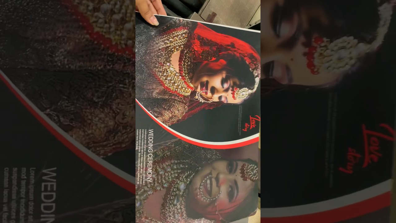 Embossed Album Design 