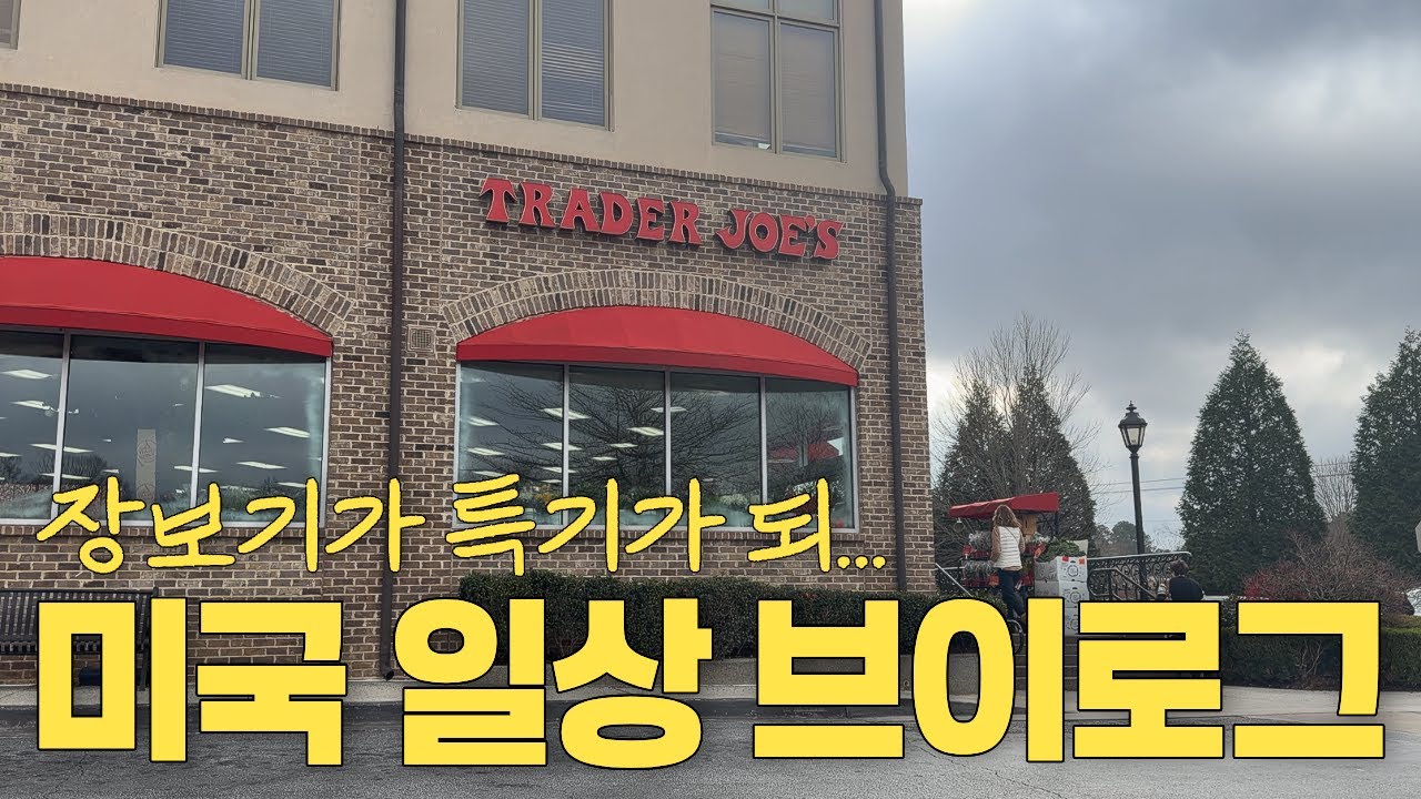 미국일상 브이로그💛 장보는게 일상이 되어버리는 미국 일상😂 트레이더 조스 한인마트 장보기