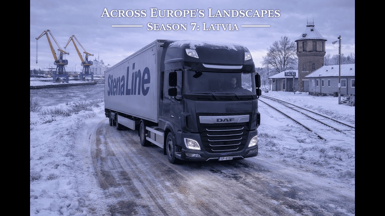 Across Europe’s Landscapes ~ Season 7: Latvia / Ventspils → Talsi [16/02/2026]