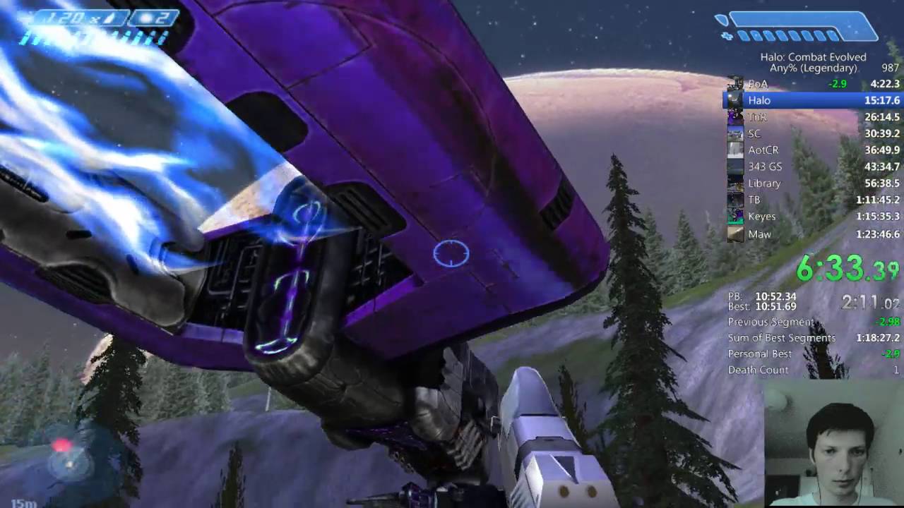 Halo Combat Evolved Speedrun Legendary 12256 Youtube 