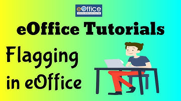 eOffice Tutorials CBIC-  How to Flag previous Correspondence or Notings in eOffice [English]