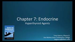 Cc Hyperthyroid Agents Methimazole Vs Propylthiouracil Vs Iodine Preparations