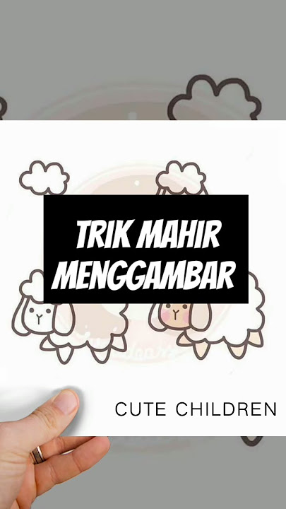 Tutorial menggambar mudah hewan lucu #tutorial #drawing #gambarlucu