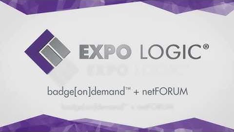 Badge On Demand + netForum by Expo Logic