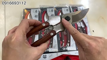 kéo cắt tỉa cây cảnh cầm tay ốp gỗ tay chốt giá khuyến mai siêu rẻ