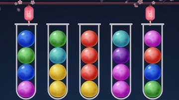Color Ball Sort - Puzzle Game All Levels Gameplay For Android, iOS Mobile Part: 2