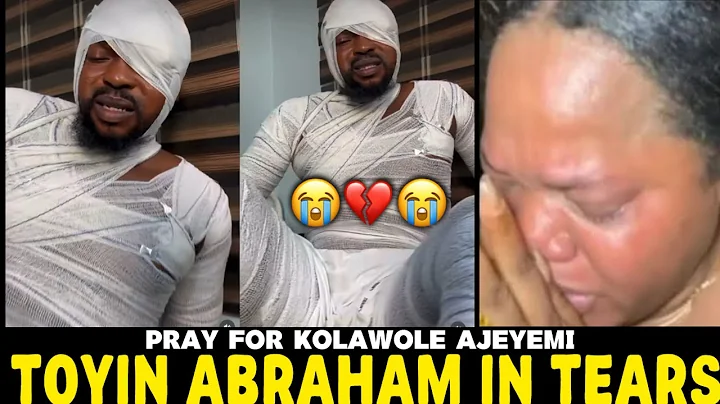 😭💔😭Nollywood in Tears As TOYIN Abraham's Husband Kolawole Ajeyemi Ends Like This