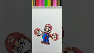 Super Mario Galaxy Movie Head connect Game  | DIY Easy Paper #supermario #art