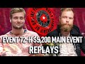 WCOOP 2020 Main Event $5,200 robinho | tinnoemulder | PTFisherman23 72-H Final Table Poker Replays