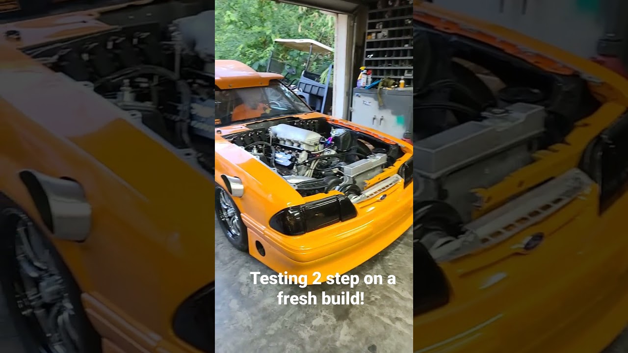 Holley HP first start and 2 step testing!