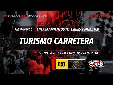 ​0​9-2018) ​Buenos Aires: Sábado Entrenamientos TC, Series y final TCP