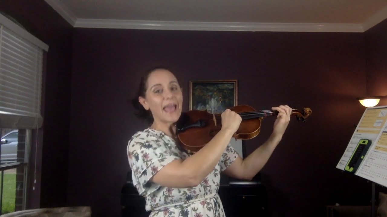 Beginning Orchestra Class video #30 violin and viola - YouTube