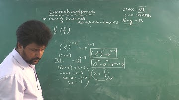 NARAYANA SCHOOLS OLYMPIAD VI MATHS LAWS OF EXPONENTS