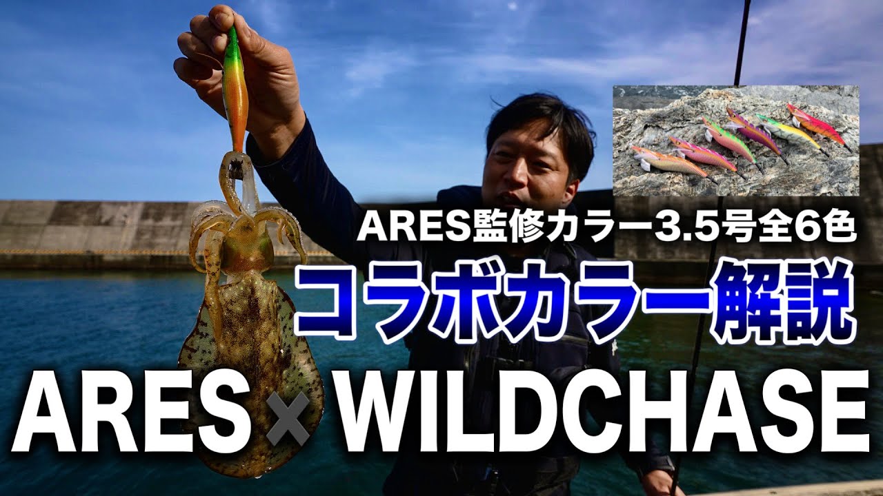 ワイルドチェイス×ARES - アレス（ARES）| エギング・アジング