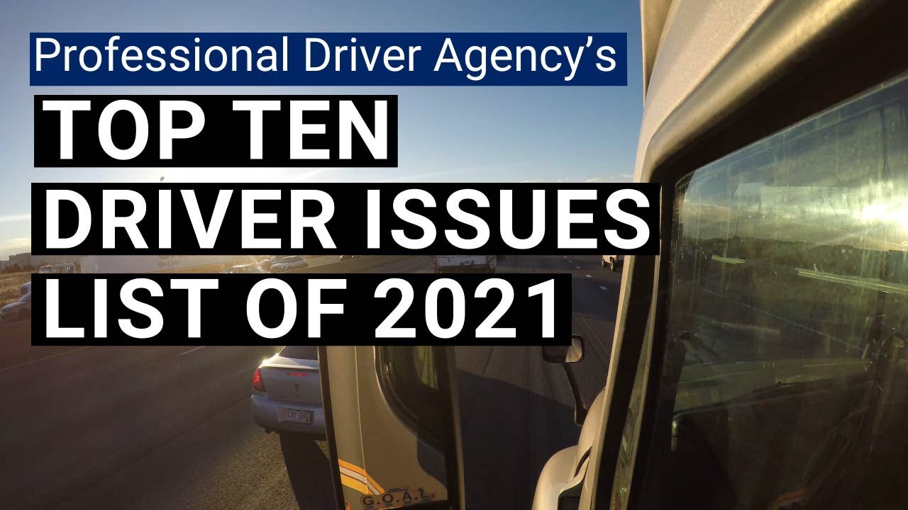 What are truck drivers’ top complaints? - YouTube