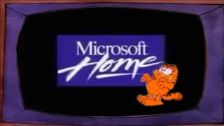 Garfield Gets Scared By The Long Windows 95 Commerical