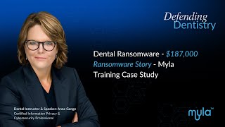 Dental Ransomware Prevention $187,000 Dental Ransomware Story - Aug 2024
