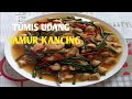 Tumis Udang Jamur kancing