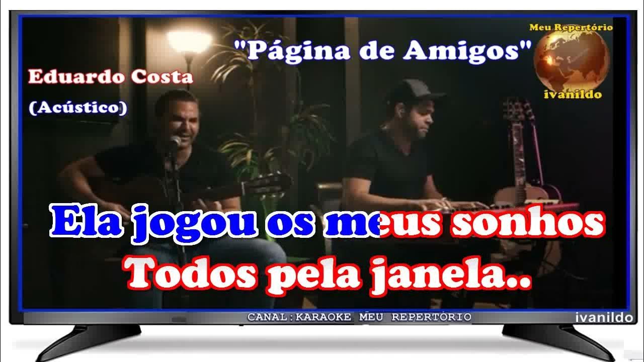 PÁGINA DE AMIGOS  Eduardo Costa 