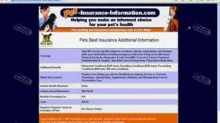 Compare Pet Insurance by VideoAdPower 234 views 15 years ago 59 seconds