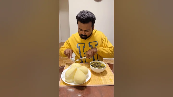 How do you eat your fufu?😂 #fufu #shortsvideo #comedy #shorts