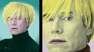 Exploring Silkscreen Printing Andy Warhol Style - a workshop at Guilford Art Center