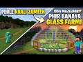 I Built a 100% Automatic GLASS FARM in Minecraft! 🌾 (Hindi)