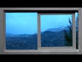 HOLLYWOOD HILLS WINDOW VIEW