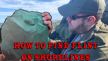 How To Find Flint for wilderness survival, bushcraft and Flintknapping!