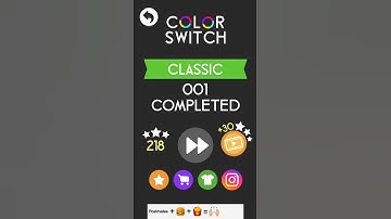 Color Switch [Classic mode] - level 1 (2 stars)