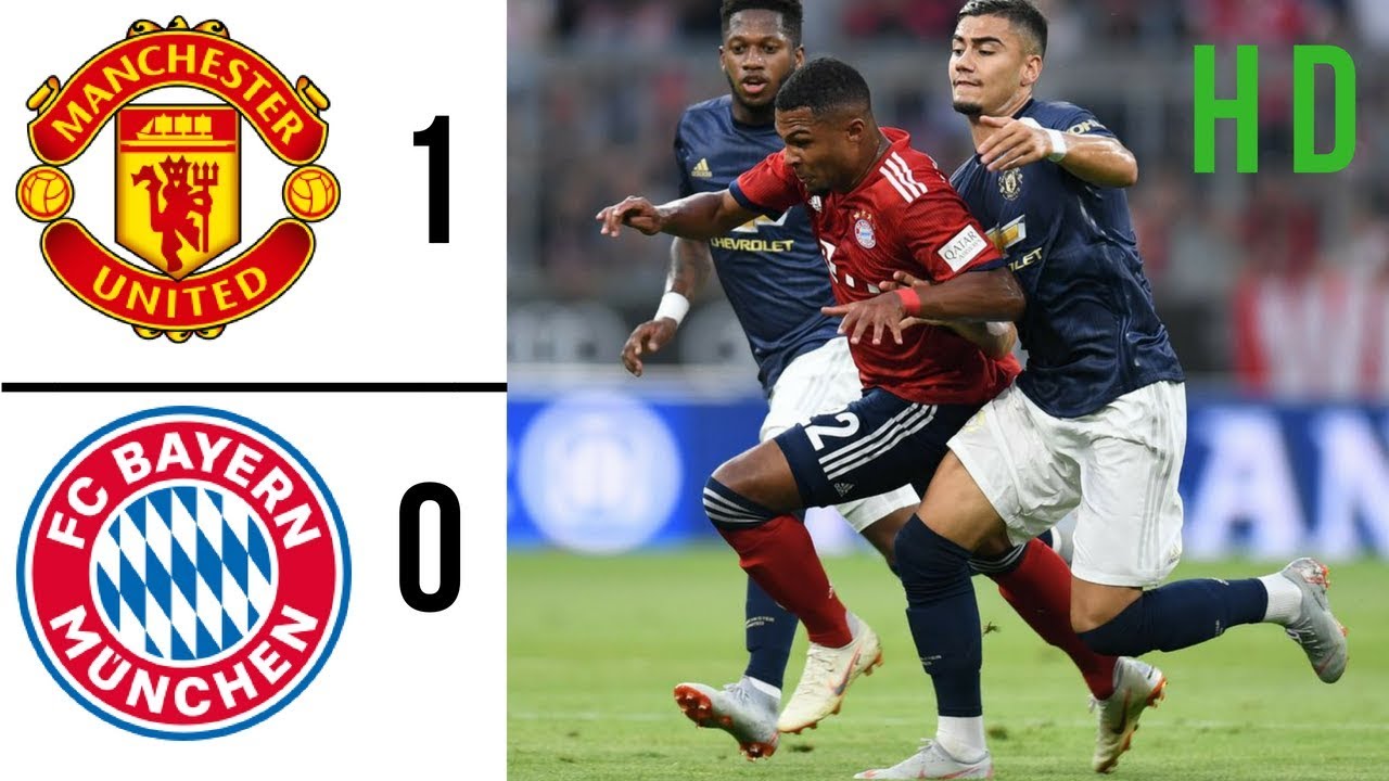Manchester United Vs Bayern Munich Preseason Friendly 2018 [FULL