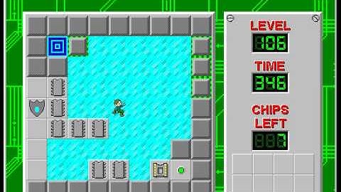 CCLP2 level 106 solution - 342 seconds