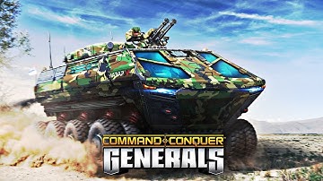 USA M270 vs GLA (MOD PROJECT TOMAHAWK STORM) C&C Generals Zero Hour