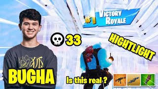 BUGHA Win Breaks His Personal Kill Record (33 Kills) | Fortnite City