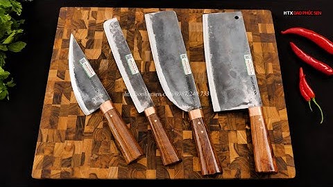 🔥 Bộ Dao Bếp Cán Cẩm- HÀNG CHUẨN CỦA HTX DAO PHÚC SEN 🔥 🔥
