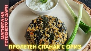 видео: Спанак с ориз - моето пролетно предложение.Рецепта от А до Я👩🍳Spinach with rice,subtitles available картинка: Спанак с ориз - моето пролетно предложение.Рецепта от А до Я👩🍳Spinach with rice,subtitles available