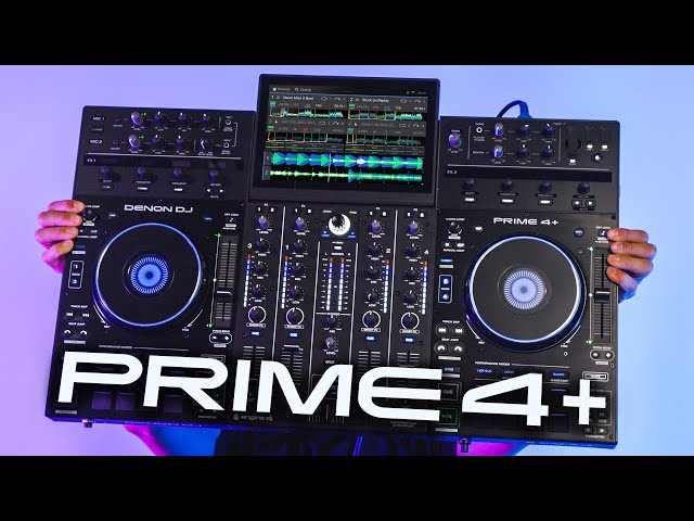 DENON DJ Prime 4+ Reproductor de DJ