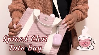 Spiced Chai Mini Tote Bag • Lululemon | Unboxing ASMR