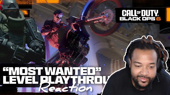 My Reaction to BO6 Gamescom - “Most Wanted” Campaign Level Playthrough