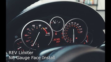 REV Limiter NC Miata Gauge Face Install!
