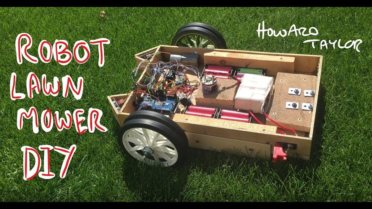 Arduino Controlled Robot Lawnmower - And Rgb Sensors