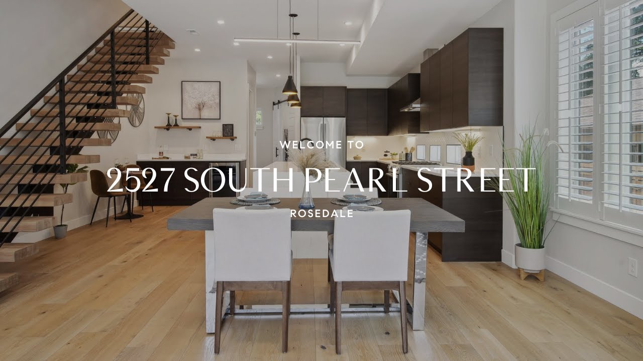 2527 South Pearl Street Contemporary Half Duplex For Sale Rosedale