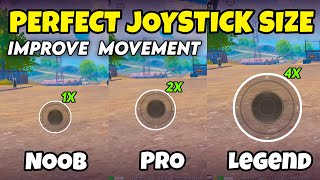 How to Find Your Best Joystick Size and Position | Joystick Stuck Problem | BGMI/PUBGM screenshot 3