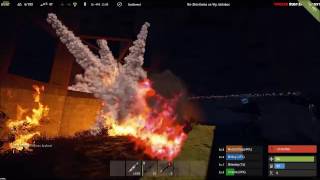 Rust - Biggest raid! Wiping out the annoying people