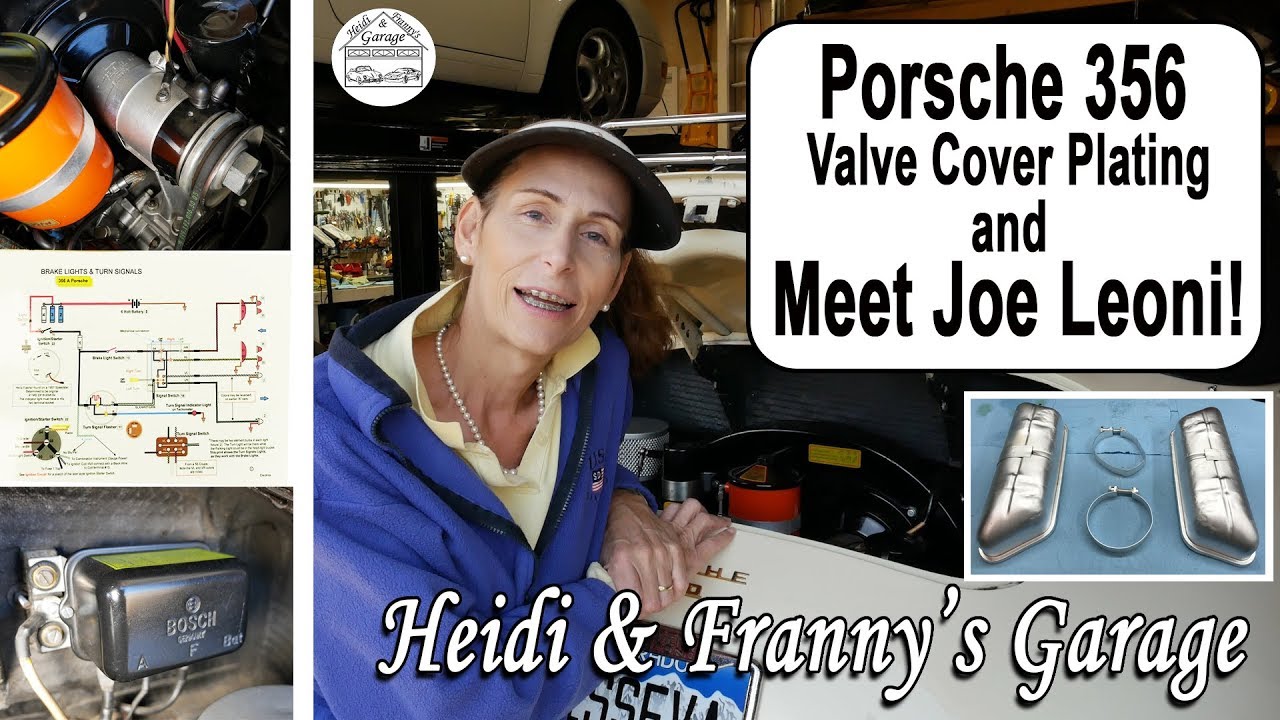 Legendary Joe Leoni the Electrics Expert of Porsche 356s (& valve cover plating)