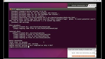 Apache Ant Install for SDRTrunk on Ubuntu Linux