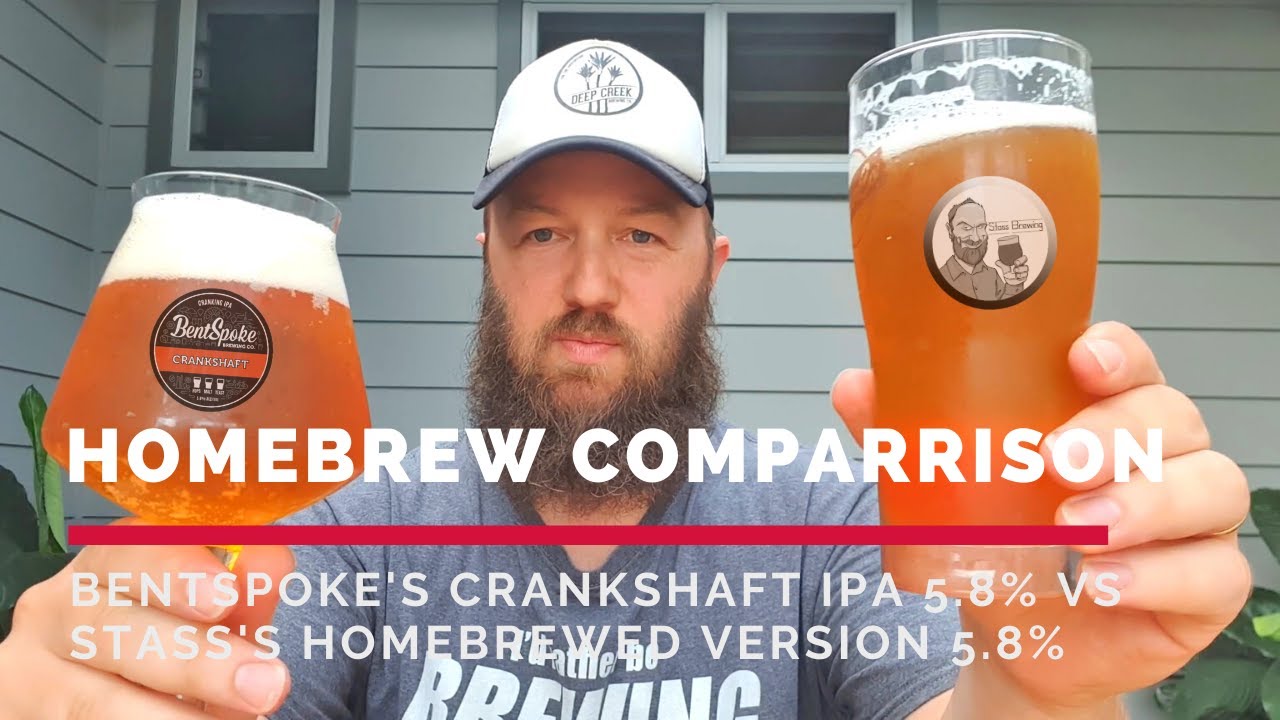 Bentspoke's Crankshaft IPA Vs Stass's Homebrewed Version YouTube