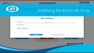 How to Stabilize EVOM™ Auto GxP Electrodes