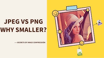 Why JPEGs Are Smaller Than PNGs | Image Compression Explained